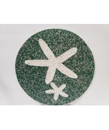 (1) Coastal Collection Beaded Starfish Beach Placemats Home Decor 15&quot;  - £22.99 GBP