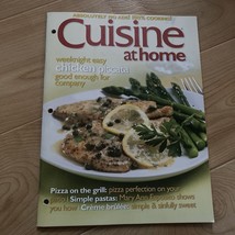 Cuisine at Home Magazine Weeknight Easy Chicken Piccata Good Enough For Company - £4.04 GBP