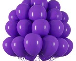 Purple Balloons Latex Party Balloons, 100Pcs 12 Inch Purple Balloons For... - $15.99