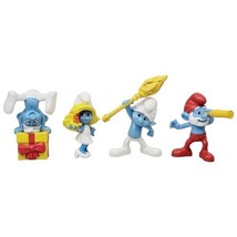 McDonald&#39;s The Smurfs Happy Meal Toy Figures Lot of 4 - 2013/2011 - $93.19 MXN