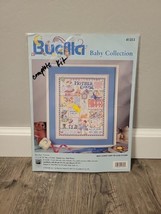 New Vintage Bucilla Baby Collection Mother Goose Counted Cross Stitch 41353  - £11.05 GBP