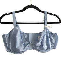 Smoothez by Aerie Bra Balconette Unlined Underwire Blue 38DD - £15.13 GBP