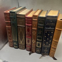 Lot Of 8 Book Franklin Library  Genuine Leather Very Good Clean Rare - £104.52 GBP