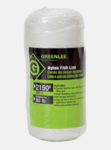 Greenlee 595 2150 ft Conduit-Bonded Nylon Fish Line w/ 85 lbs Breaking S... - £41.74 GBP