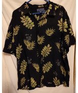 Weekender Casual Lifestyle Button Down Men&#39;s XL Silk Shirt - $263.44 MXN