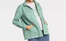 Universal Thread Goods Co.™ ~ Large (L) ~ 100% Cotton ~ Green ~ Chore Jacket - £20.85 GBP