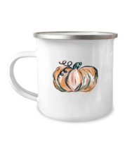 Pumpkin Fall Mugs Orange Pumpkin, Thanksgiving, Halloween Camper-Mug  - £14.34 GBP