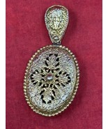 1.5” Boho Metal Pendant for a Necklace Jewelry Gold Tone - $19.68