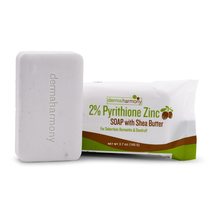 Dermaharmony 2% Pyrithione Zinc Shea Butter Bar Soap 4 oz for Seborrheic Dermati - £7.01 GBP