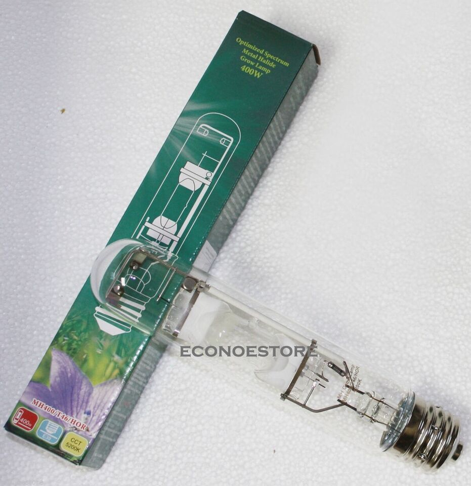 METAL HALIDE 400W HYDROPONIC GROW LIGHT MH BULB GROW LAMP 400 WATT - $23.36