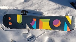 Burton Super Hero Smalls Snowboard size 130 cm with Mission Bindings V-R... - $321.75