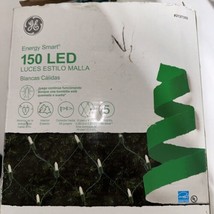 NEW!  GE Energy Smart ConstantON 150 LED Net-Style Lights Warm White 6ft... - £22.62 GBP