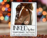 Inked by Dani Temporary Tattoos The White Out Pack 20 Hand Drawn Designs... - $14.84