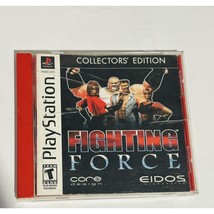 Fighting Force Collectors&#39; Edition (Sony Playstation, 1997) Manual no back art - $27.62