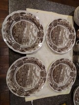 J &amp; G Meakin Royal Staffordshire American Legend Dinner Plates, Set of 4 Plates - £23.19 GBP