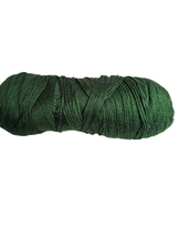 Forest Green Yarn No Label 6.3 oz Skein Knitting Crochet Crafts Blankets  - £3.89 GBP