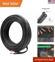 Tangle-Free 100ft 16/2 Outdoor Landscape Wire - Ideal for Garden Lighting - $840.68 MXN
