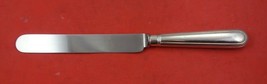 Fiddle Thread by James Robinson Sterling Silver Dinner Knife blunt 10 3/8&quot;&quot; - £125.82 GBP