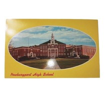 Newburyport High School  Massachusetts Postcard K-15146 Vtg Unposted Color - £3.16 GBP