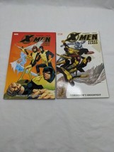 Lot Of (2) Marvel X-Men First Class Trade Paperback Comics Tomorrow&#39;s Br... - $40.09