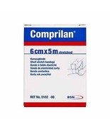 Comprilan Short Stretch Bandage 6cm x 5m x 5 Rolls - $643.04 MXN