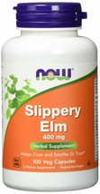Slippery Elm 400mg 100 Capsules - $12.85
