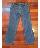 CARHARTT - MEN&#39;S - Frohberg Dale - Dungaree Fit-Size 32/32 Carpenter Blu... - $21.44