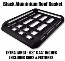 160 cm universal aluminum car roof rack basket cargo luggage carrier-
sh... - $196.66