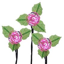 Light Pink Rose LED Light String Set of 10 AD2823PP - $39.58