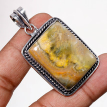 Bumble Bee Jasper Gemstone Handmade Ethnic Gifted Pendant Jewelry 2.20&quot; SA 9617 - £3.85 GBP