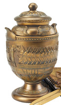 Apis Bull Sacred Egyptian animal deity Funerary Vessel Urn Replica 11&quot; - £58.40 GBP