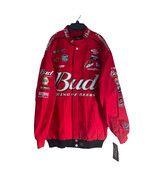 VTG NASCAR Chase Authentics Dale Earnhardt Jr Bud King Of Beers Jacket X... - $224.99