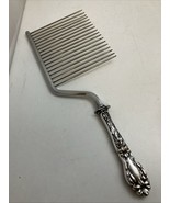 Floral Lily Frank Whiting Sterling Silver Handled 10.5” Cake Breaker No ... - $1,320.91 MXN