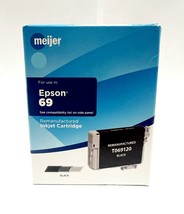 Meijer Remanufactured Ink Cartridges for Epson 69 - BLACK - $5.98