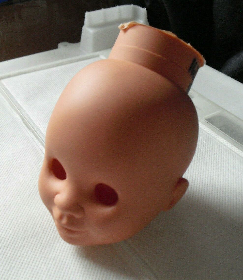 Primary image for 1995 Tyco Vinyl Factory Prototype Baby Boy Doll Head 4 1/4" Tall