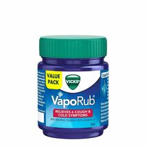 Vicks VapoRub Chest Rub Ointment, Relief from Cough, Cold, Aches, &amp; Pain... - $11.00 CAD