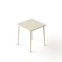 Sera Square Outdoor Dining Table - Waterproof, Retro Modern Style - $3,243.16 MXN