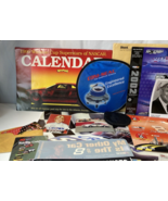 Vtg Nascar Racing Ephemera Lot Calendar Poster Photo Card Sticker Dale J... - €25,45 EUR