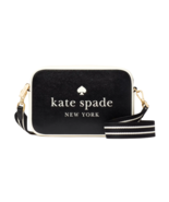 New Kate Spade Oh Snap Colorblock Mini Camera Bag Toasted Black Multi / ... - $102.21