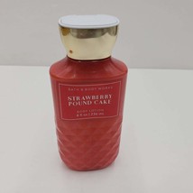 Bath &amp; Body Works STRAWBERRY POUND CAKE Body Lotion 8 oz. NEW - £11.59 GBP