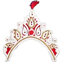 Dulhan&#39;s Crown Haarschmuck für die Ehe, Damen-Brautkrone für Bengali S - £30.82 GBP