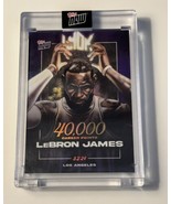 Limited Edition! Lebron James* TOPPS NOW 40000 CAREER POINTS - Low Pop! ... - £29.41 GBP