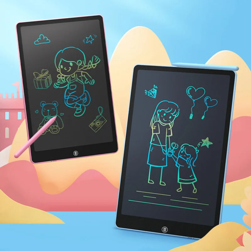 10/12/16 inch LCD Drawing Tablet For Children Painting Tools Electronics Writing - £7.07 GBP+