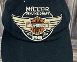 Harley-Davidson Patrol Miller Beer 95th Anniversary Black Adjustable Tru... - $9.74