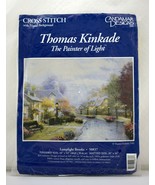 Candamar Designs Thomas Kinkade Lamplight Brooke Cross Stitch Kit - NEW ... - £14.15 GBP