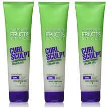 (3 Pack) NEW Garnier, Fructis Style, Curl Sculpting Gel, 5.1-Fluid Ounce - $27.46