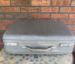 Vintage American Tourister Luggage Suitcase Tiara Hard Case Travel Bag 2... - $41.80
