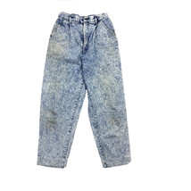 VTG Group Twelve Levis Acid Wash Mom Jeans Sz 26x26 100% Cotton USA High Waist - £19.45 GBP