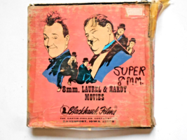 Vintage Blackhawk Films LAUREL &amp; HARDY (Berth Marks) S8 Silent Movie 400... - $24.74