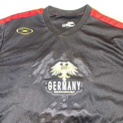 Xara Germany International II Soccer Jersey Men Sz M Black Die Nationalelf 1990 Item image 2